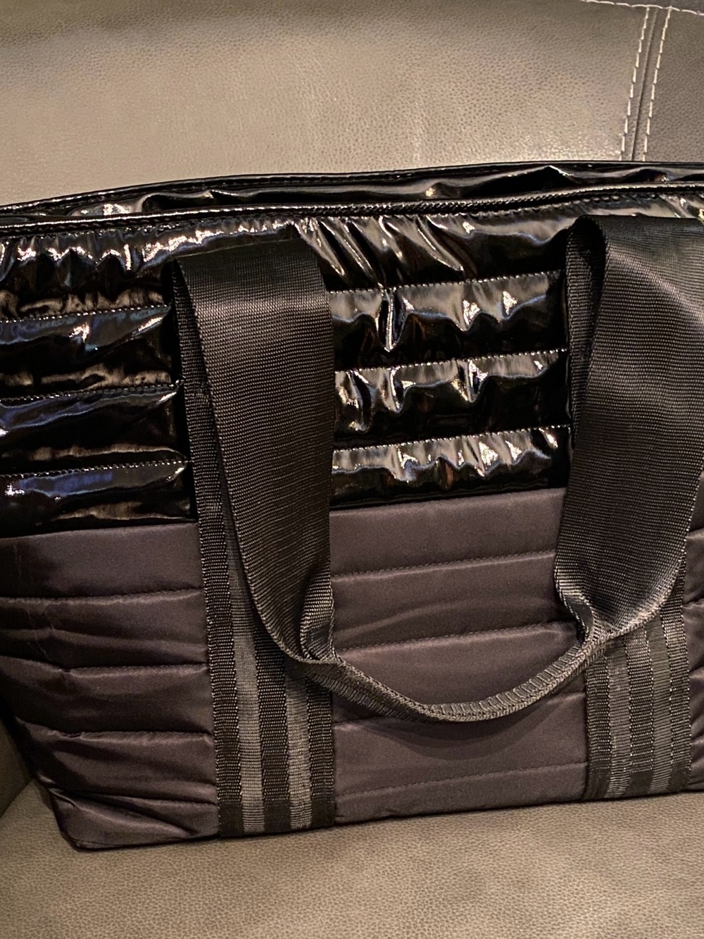 THINK ROYLN Black Quilted Wingman Bag NEW Original Tags